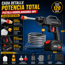 Hidrolavadora Portátil Inalámbrica 48V | Potencia Profesional para Limpiar en Minutos