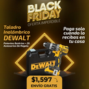 Kit Taladro Inalámbrico DeWALT Premium con 2 Baterías, Accesorios y Maleta Profesional